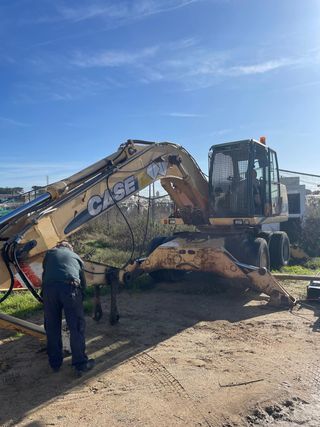 Despiece Excavadora Giratoria CASE WX185