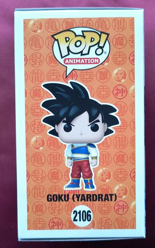 Funko Pop! Goku Yardrat 2106 Dragon Ball Z Nuovo