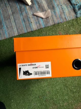 Louis Vuitton Scarpe da Ginnastica Nere e Bianche