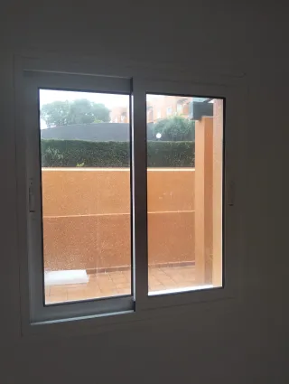 Ventana aluminio cristal climalit