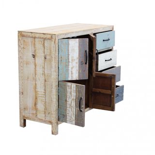 Mobile Legno Multicolore Vintage 100x40x86 Cm