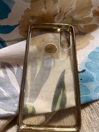 Teléfono móvil negro