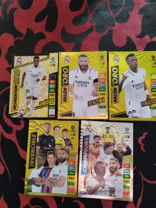 Lote 5 Cromos ExclusivosTem. 22/23