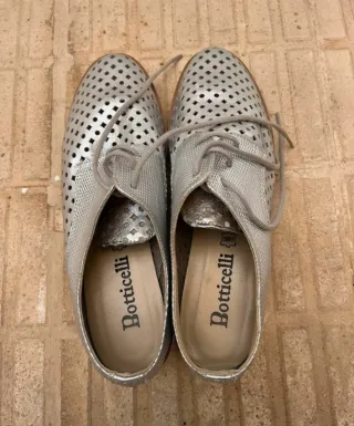 Zapatos Botticelli Mujer Plata