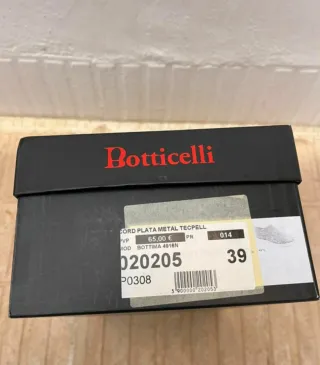 Zapatos Botticelli Mujer Plata