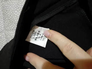 Pantaloni a sigaretta neri