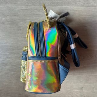 Loungefly Mini mochila irisada Minnie Mouse Disney