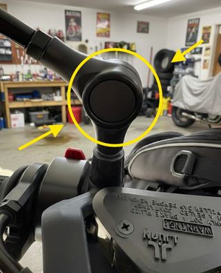 CFMoto 450 MT - Tapones x4