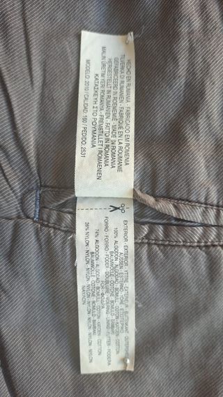 Chaqueta Americana Massimo Dutti Marrón T.48