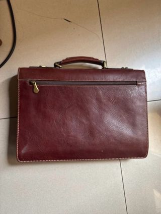 Maletin Cartera de piel para documentos