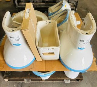 LOTE PLATOS DUCHA INODORO BIDE LAVABO...