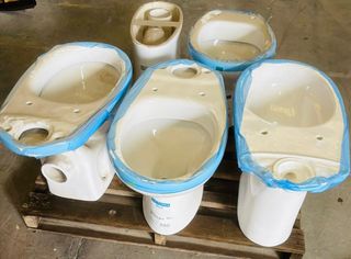 LOTE PLATOS DUCHA INODORO BIDE LAVABO...