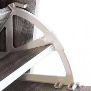 Scarpiera 2 Ante Legno Grigio Chiaro Moderna 60 cm