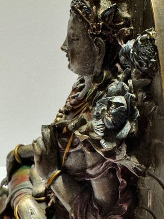 Estatua Tara Blanca Hindú/Budista