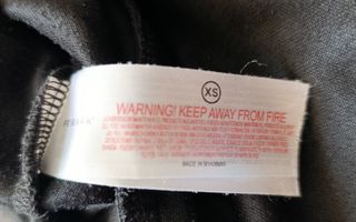 Sudadera Cremallera Negra Capucha Talla XS