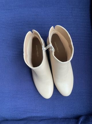 Botines Anna Field Talla 39 Polipiel Beige