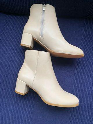 Botines Anna Field Talla 39 Polipiel Beige