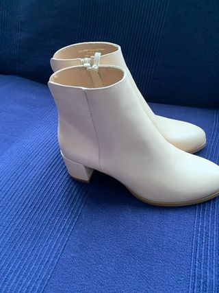 Botines Anna Field Talla 39 Polipiel Beige
