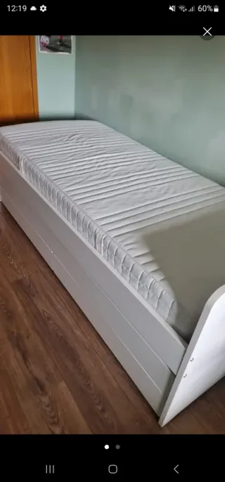 Cama nido Slakt blanca