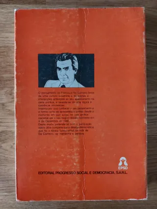 Livro de Francisco Sá Carneiro - Textos