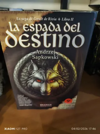 En español todos los libros de The Witcher