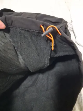 Abrigo largo hombre 5XL negro