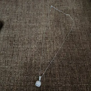 Colgante Plata Moissanita