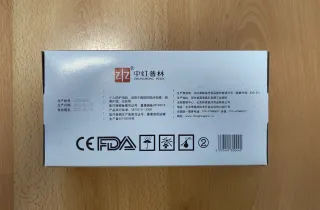 Guantes desechables de latex Talla M de 100 uds