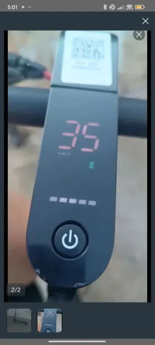 Patinete Eléctrico Negro