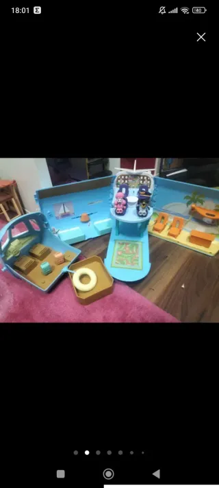 Lote de figuras y accesorios Bluey