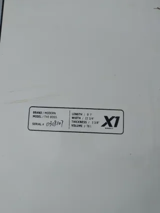 Tabla de surf Longboard modern 9.1 78 litros