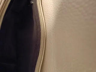 Bolso bandolera beige sin estrenar