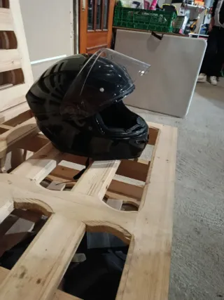 Casco Moto Carretera Negro