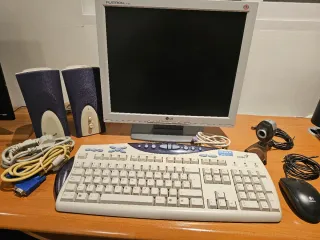 Accesorios PC: Monitor, Teclado, Ratón, Webcam....