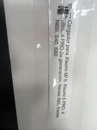 Cargador Xiaomi y otros modelos