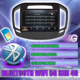 PANTALLA GPS OPEL INSIGNIA 20013-2017 CARPLAY