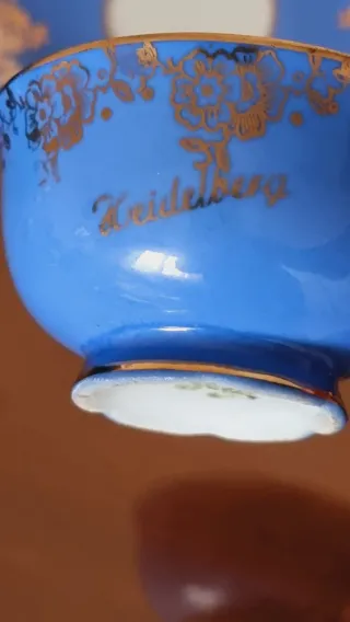 Taza y platillo Heidelberg vintage