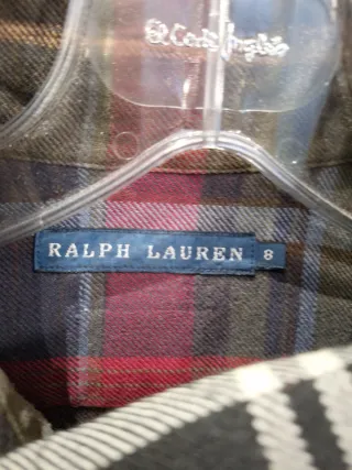 Lote 2 camisas RALPH LAUREN Talla 8