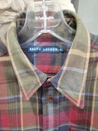 Lote 2 camisas RALPH LAUREN Talla 8