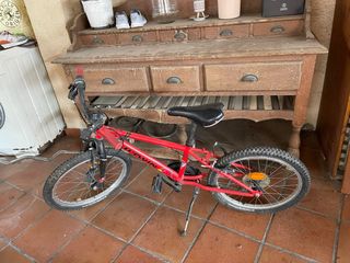 Bicicleta Infantil Roja Btwin