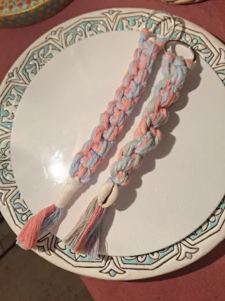 Acessorios decorativos Macramê