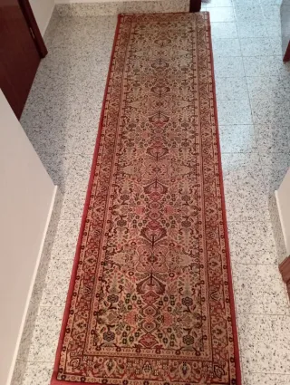 Tappeto per corridoio in lana persa