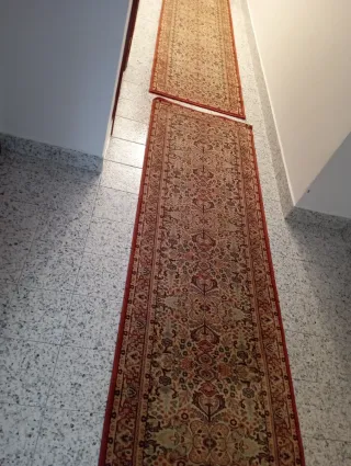 Tappeto per corridoio in lana persa