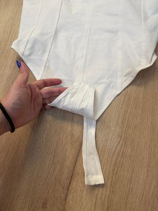 Top H&M Crema Talla L