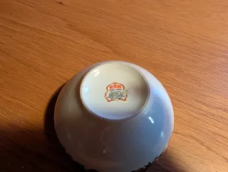 Caja de porcelana año 1915