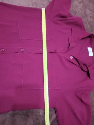 Blusa de manga larga, talla L