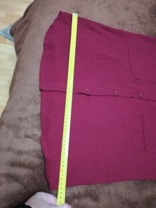 Blusa de manga larga, talla L