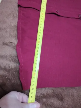 Blusa de manga larga, talla L