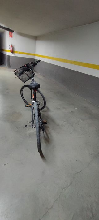 Bicicleta Todocamino Riverside 100 Negra