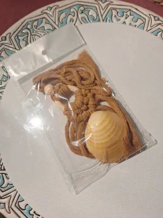 Pendente decorativo artesanal para aroma carro